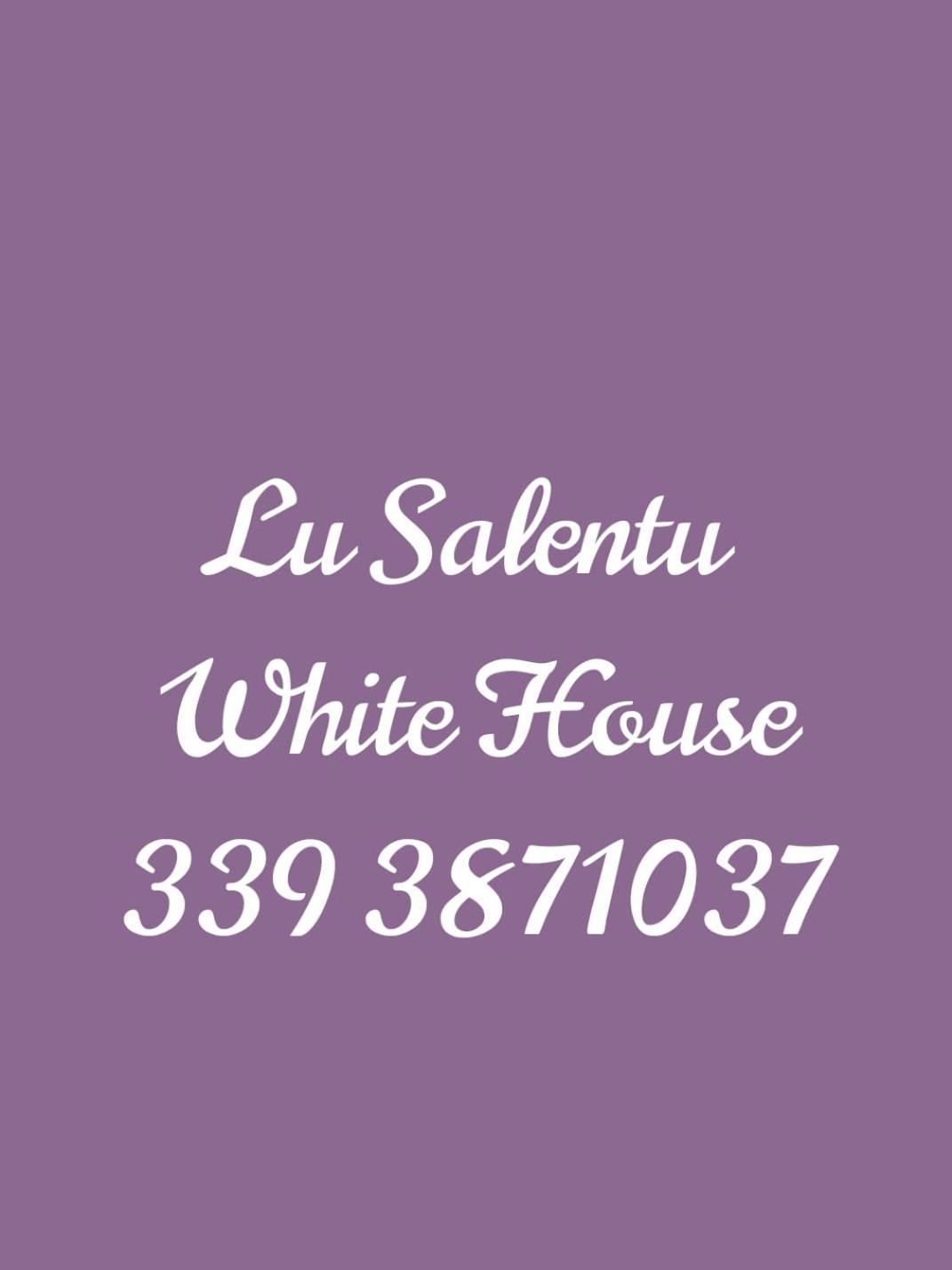 Отель Lu Salentu White House Марина-ди-Манкаверса Экстерьер фото